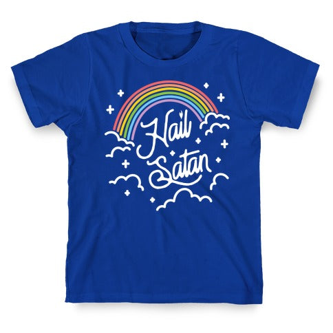 Hail Satan Rainbow T-Shirt